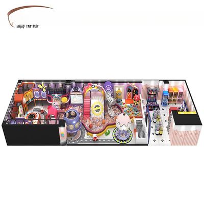 Bom preço Shopping Mall Soft Play Equipamento de playground interior com piscina de bola personalizado on-line