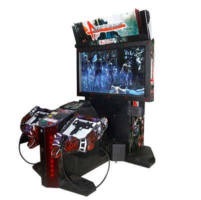 Bon prix Vente chaude de jeux d'arcade Simulateur vidéo fonctionnant à la pièce La Maison des Morts 4 Machine de tir en ligne