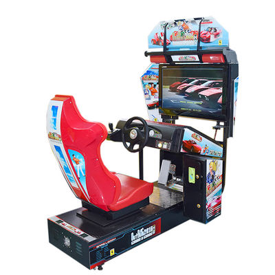 Buon prezzo Guadagnare denaro 32LCD schermo HD Super Outrun Car Racing Giochi Simulatore guida videogiochi macchina in linea