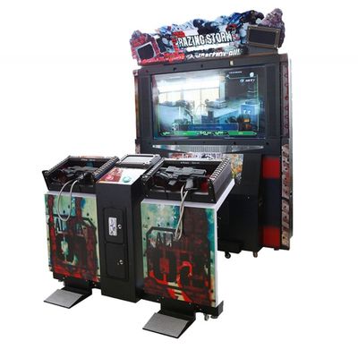 Bom preço Zona de Jogos Indoor Razing Storm Máquina de Arcade Moeda Operada Interessante on-line