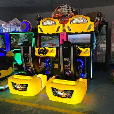 Bon prix Jeux de course pour adultes Arcade Cabinet Arcade Machine de conduite avec prise US en ligne