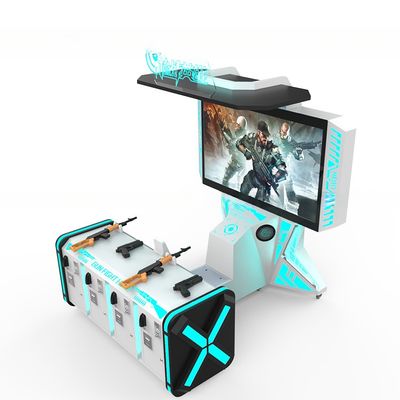 Bom preço 4 jogadores 65lcd Simulador de tiro máquina de jogo versão exclusiva moeda operada on-line