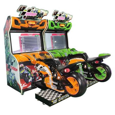 Bon prix Simulateur de course de motos Machine de jeu d'arcade de motos Conception réaliste personnalisée en ligne