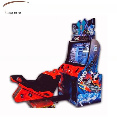 Bom preço Jogo Arcade Snocross Operado com Moedas Dinâmico Moto Driving Arcade Video Game Machine on-line