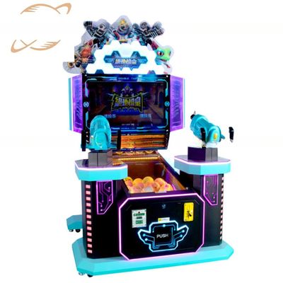Buon prezzo 32 pollici HD Bambini Arma Imperatore Shooting Arcade Game Machine Divertente in linea