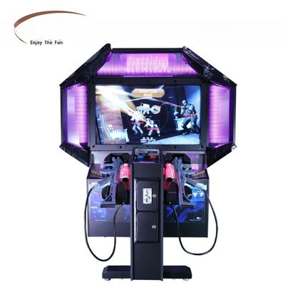Хорошая цена 55LCD SWAT Стрелковая пушка аркадная машина СЕ сертификат W150xD178xH213cm онлайн