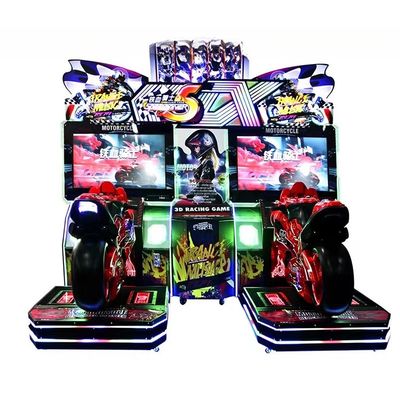 Guter Preis Hersteller von Spielmaschinen aus Guangzhou Simulator 42LCD-Bildschirm Arcade-Auto-Rennfahrzeug Geschwindigkeit Moto-Spielmaschine Online