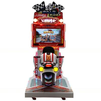Καλή τιμή Dreamland Games Park Coin Ενεργοποιημένο Road Rider Arcade Games Machine 3D Μοτοσυκλέτα Ποδήλατο Racing Driving Simulator σε απευθείας σύνδεση
