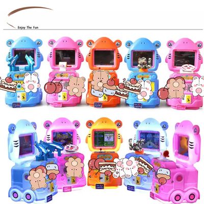Bon prix Dreamland original design des enfants arcade jeu machine de monnaie actionné requin bébé enfants voiture de course machine de jeu en ligne