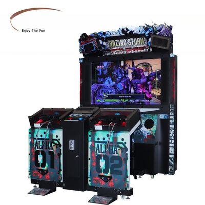 Хорошая цена Двойные игроки Razing Storm Arcade Machine Arcade Cabinet Shooter High End онлайн