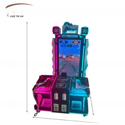 Bon prix 65LCD 2 joueurs Gun King jeu de tir machine pour le centre commercial en ligne
