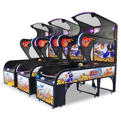 Harga yang bagus Coin Operated Custom Basketball Arcade Game Machine Musik yang disesuaikan on line