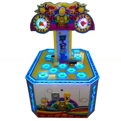 Bom preço Jogadores duplos batem uma toupeira jogos de vídeo operados por moedas para pais e filhos on-line