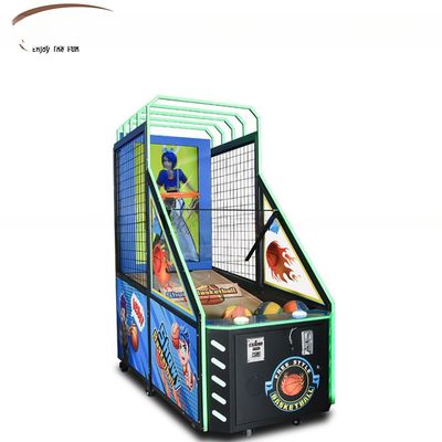 Bom preço Fun Center Máquina de jogo de basquete operada por moedas 180*81*190cm Baixa manutenção on-line