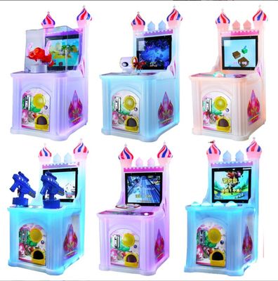 Buen precio Fábrica de juegos de Guangzhou niños castillo operado por monedas disparando arcade niños máquinas de videojuegos de carreras en línea