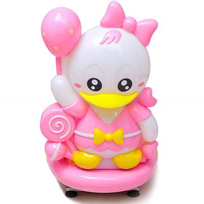Bon prix Gagnez de l'argent Pousseur de pièces Cute Duck Kids Kddie Rides Mini Centre de jeux en plastique Dreamland Jeux d'amusement pour les machines à jeux en ligne