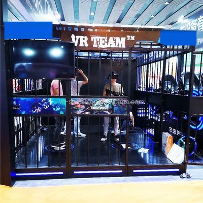 Giá tốt. Quảng Châu Thực tế ảo VR chiến đấu trận đấu Arcade 9dvr 4 người nhiều người gia đình lớn bắn súng phòng zombie trò chơi trực tuyến