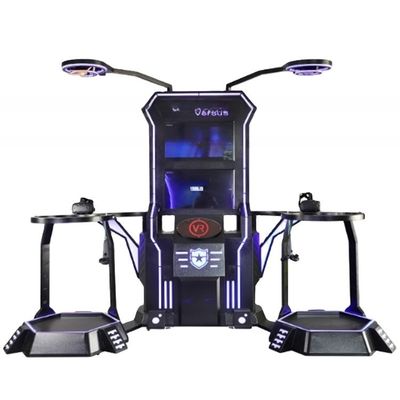 Harga yang bagus Vive Indoor 2 Pemain Vr Simulator Park Double Vr Menembak Real Feeling 9d Vr Simulator Game Machine on line