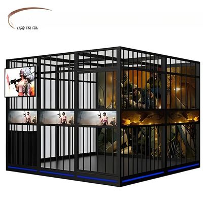 Bon prix Dreamland 9D simulateur de jeu de tir machine à 4 joueurs VR salle VR arcade zombie jeu de tir machine en ligne