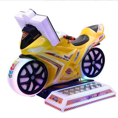 Buen precio 2022 Moto Kiddie Rides de bajo precio Máquina de diversión Juegos de manejo de motocicletas 4D en línea
