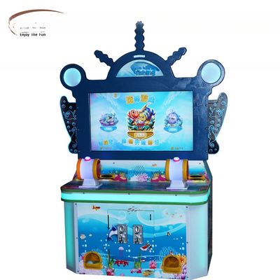 Buon prezzo Shark Baby Kid Giochi Arcade Macchina di gioco di pesca 58*63*117cm in linea