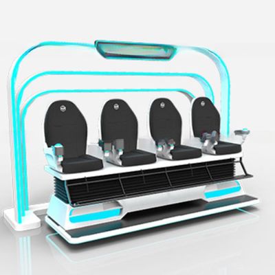 ราคาดี 2022 ขายร้อน VR Simulator 9d 4 ที่นั่ง ห้องภาพยนตร์ออนไลน์สําหรับสวนสนุก VR ออนไลน์