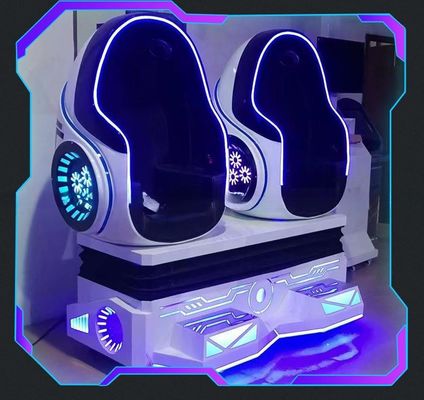 Harga yang bagus Guangzhou produsen vr 9d kursi telur pemain ganda 19/21/43 inci layar roller coaster 9d vr kursi untuk dijual on line