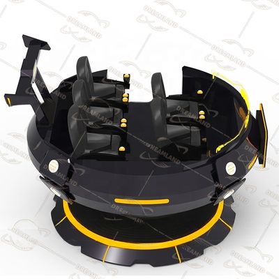 Bon prix Amusement Réel Sensation 9D Simulateur de chaise de réalité virtuelle 5 places Dynamique Motion VR Cinéma 9D VR OVNI Ride en ligne