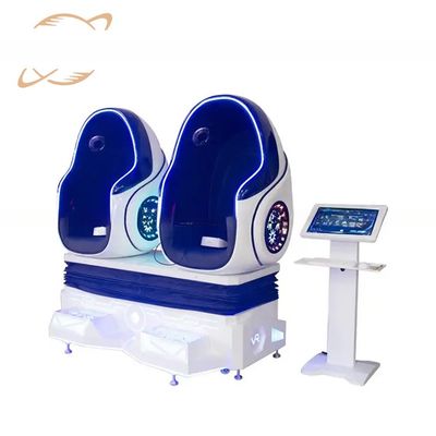 Good price Dreamland popular simulator 9d vr roller coaster game machine double players luxury 9d vr egg chair online