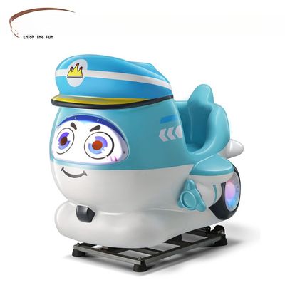 Bon prix Dreamland Kids amusement intérieur MP5 avion de randonnée pour enfants voiture swing machine de jeu en fibre de verre en ligne