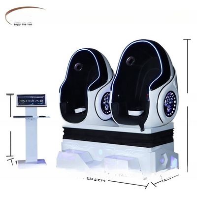 Buon prezzo Dreamland 9D simulator di realtà virtuale 360 doppio VR sedia a uova arcade VR pods simulator cinema 9D in linea