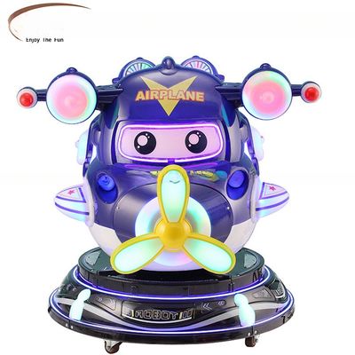 Buon prezzo Dreamland Coin operato da ascensore rotante MP5 Aeromobili Kiddy Ride Mobilizzazione Bambini Swing Game Machine 3D Game Swing Car in linea