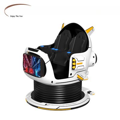 Harga yang bagus Dreamland Coin Dioperasikan VR Panda Adventure 360 VR UFO 9D Simulator Motion Ride Kursi Virtual Reality on line