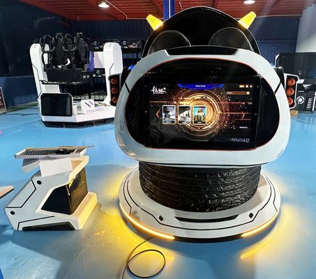 Good price Dreamland 360 9D VR Roller Coaster Movies Virtual Reality Double Players Coin Operated Panda VR Simulator online