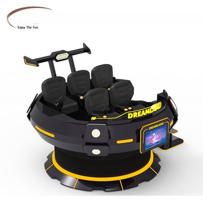 Goede prijs Dreamland Virtual Reality 9D VR Ruimteschip 360 graden Elektrische Motion Cinema 5 zitplaatsen 9D VR UFO online