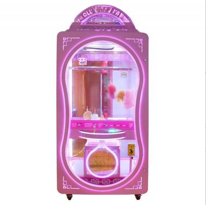 Bon prix Commercial verre transparent cadeau prix jouets garrot fourrés grue machine d'arcade pour le centre commercial en ligne