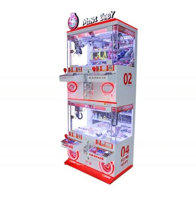 Bon prix 2022 Dreamland Coin Operated Plush Prize Gift Game Sweet Catcher Vending Crane Toys Claw Machine Jeux de jouets à la main en ligne