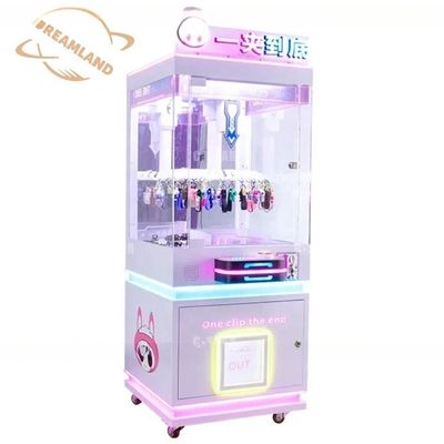 قیمت خوب Dreamland New Clamp Vending Game Machine برنده جایزه بازی ماشین چرخنده کلیپ هدیه بازی ماشین آنلاین