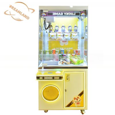 İyi bir fiyat. Dreamland Yeni madeni para ile çalışan yakalayıcı metal dolabı arcade hediye oyuncakları yakalayıcı vinç pençesi oyun makinesi çevrimiçi