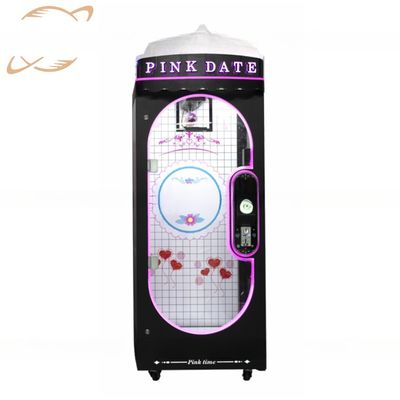 Buon prezzo Fabbrica Dreamland con forbici a monete che tagliano i tuoi premi giocattoli macchina da gioco di grana artiglio macchina da gioco regalo di appuntamento rosa in linea