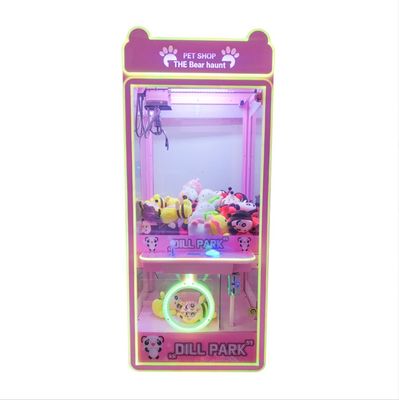 Good price Dreamland amusement coin operated pink beautiful claw crane toys game machine for sale online