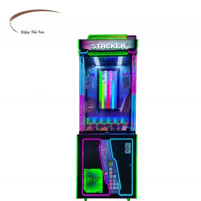 Good price Amusement Center Prize Game Machine Brick Stacker Arcade Vending Machine online