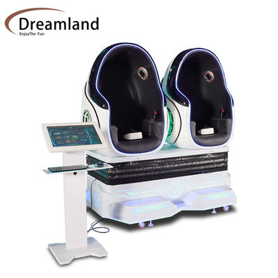 Bon prix Dreamland 9D VR fauteuil à œufs 2 places VR réalité virtuelle VR équipement de cinéma pour VR parc d'attractions en ligne