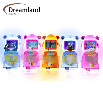 Buen precio Dreamland Moneda Operado por Niños Presiona el Botón Máquina Tiburón Bebé Niños Máquina de Juego en línea