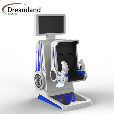 Harga yang bagus Kacamata Vr Dreamland 9d Warna Putih Konsol Game Realitas Virtual Peralatan Roller Coaster Berputar 360 Derajat Logam Untuk Taman Hiburan Vr on line