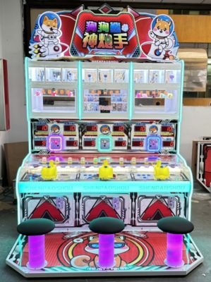 Dobra cena. Dreamland Dzieci Plac zabaw w pomieszczeniu Centrum rozrywki Three Cannon Park Strzelania Arcade Moneta Operated Ball Ticket Redemption Game Machine w Internecie