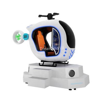 良い値段 9D VR ヘリコプターフライトシミュレーター 280x125x220cm 250kg 耐荷重 オンライン