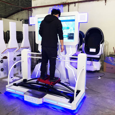 Giá tốt. Máy mô phỏng trượt tuyết VR 9D với 1 hành khách được phép, 4 trò chơi và Kính VR E3 dùng cho mục đích thương mại trong nhà trực tuyến