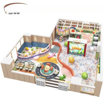 Good price Pastel Color Plastic Kids Indoor Play Centre Equipment Custom Soft Play Equipment online