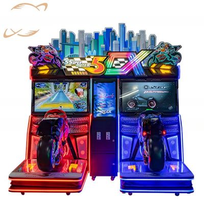 Хорошая цена Dreamland Игровой зал Симулятор Автомобиль Аркады Мотоциклы Игровые машины Аркады Велосипедные гоночные игровые машины онлайн